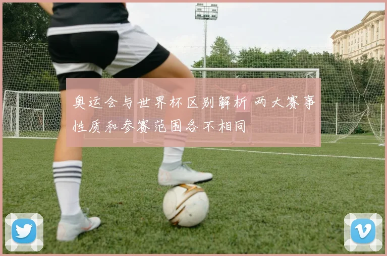 奥运会与世界杯区别解析 两大赛事性质和参赛范围各不相同